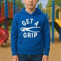 Funny Get A Grip Kids Hoodie thumb 2