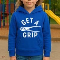 Funny Get A Grip Kids Hoodie thumb 3