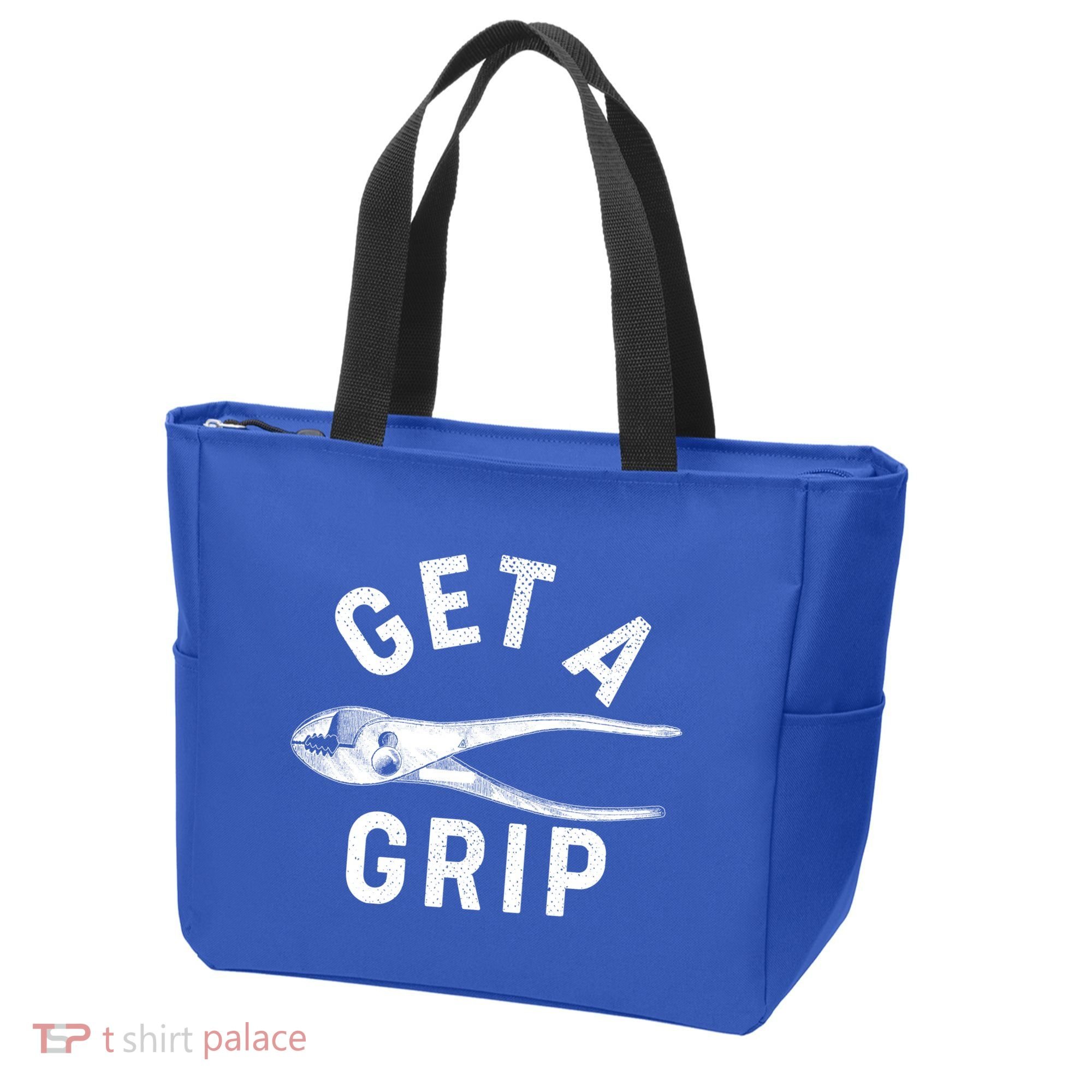Funny Get A Grip Tote Bag