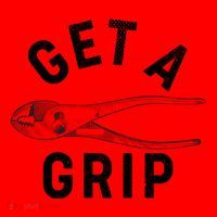 Funny Get A Grip Santa Hat thumb 1