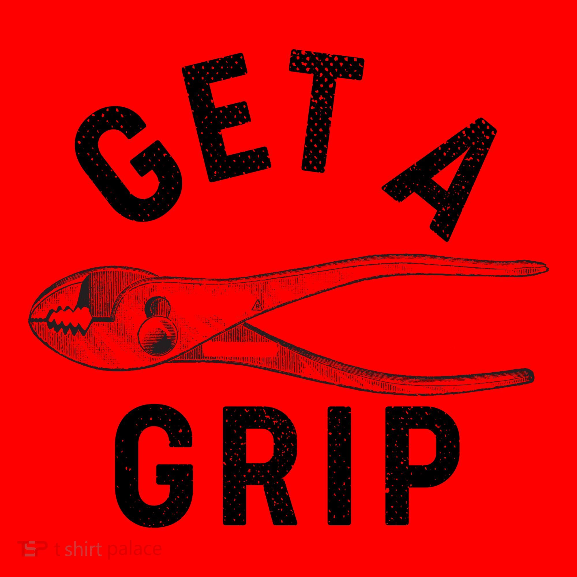 Funny Get A Grip Santa Hat