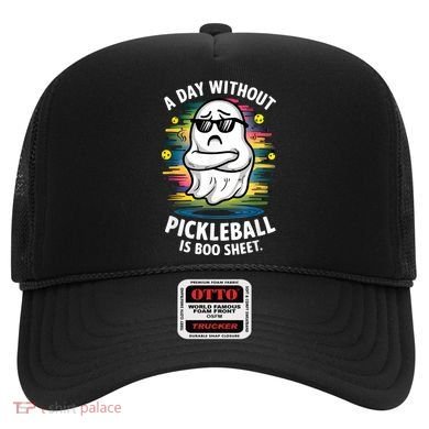 Funny Ghost A Day Without Pickleball Is Boo Sheet Hat