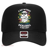 Funny Ghost A Day Without Pickleball Is Boo Sheet Hat thumb 0