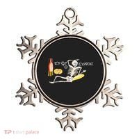 Funny Greek Be Cheerful Enjoy Your Life Skeleton Ornament thumb 0
