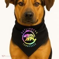 Funny Gatlinburg Bear Tenessee USA-Made Doggie Bandana thumb 1