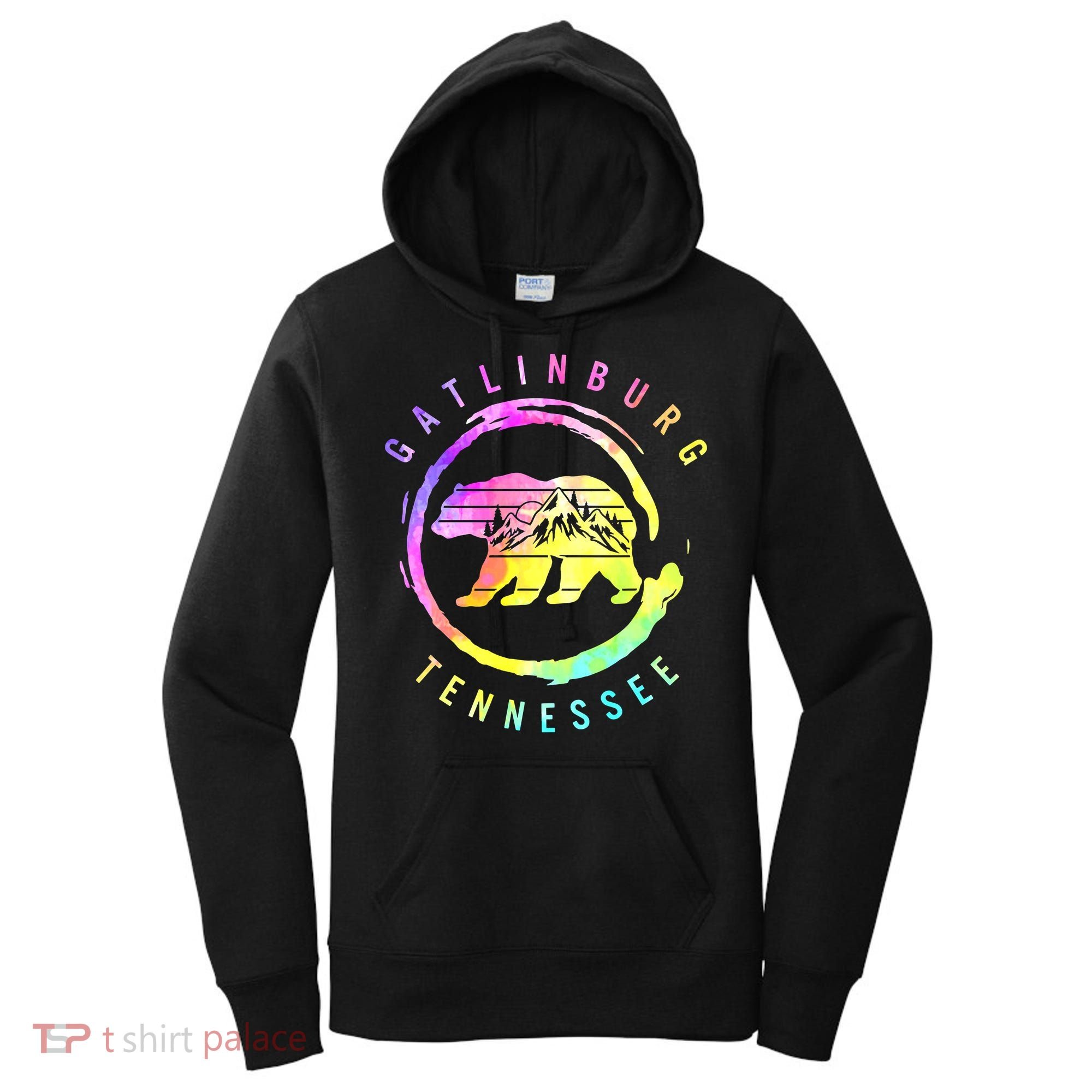 Funny Gatlinburg Bear Tenessee Women's Hoodie