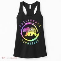 Funny Gatlinburg Bear Tenessee Women's Tank Top thumb 0