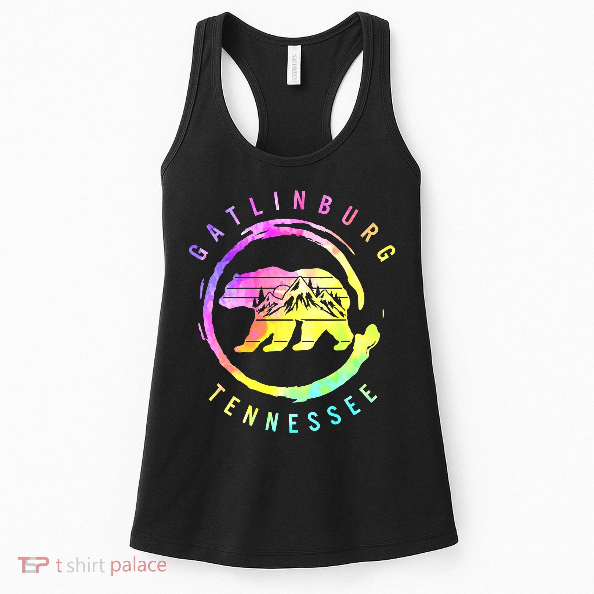 Funny Gatlinburg Bear Tenessee Women's Tank Top