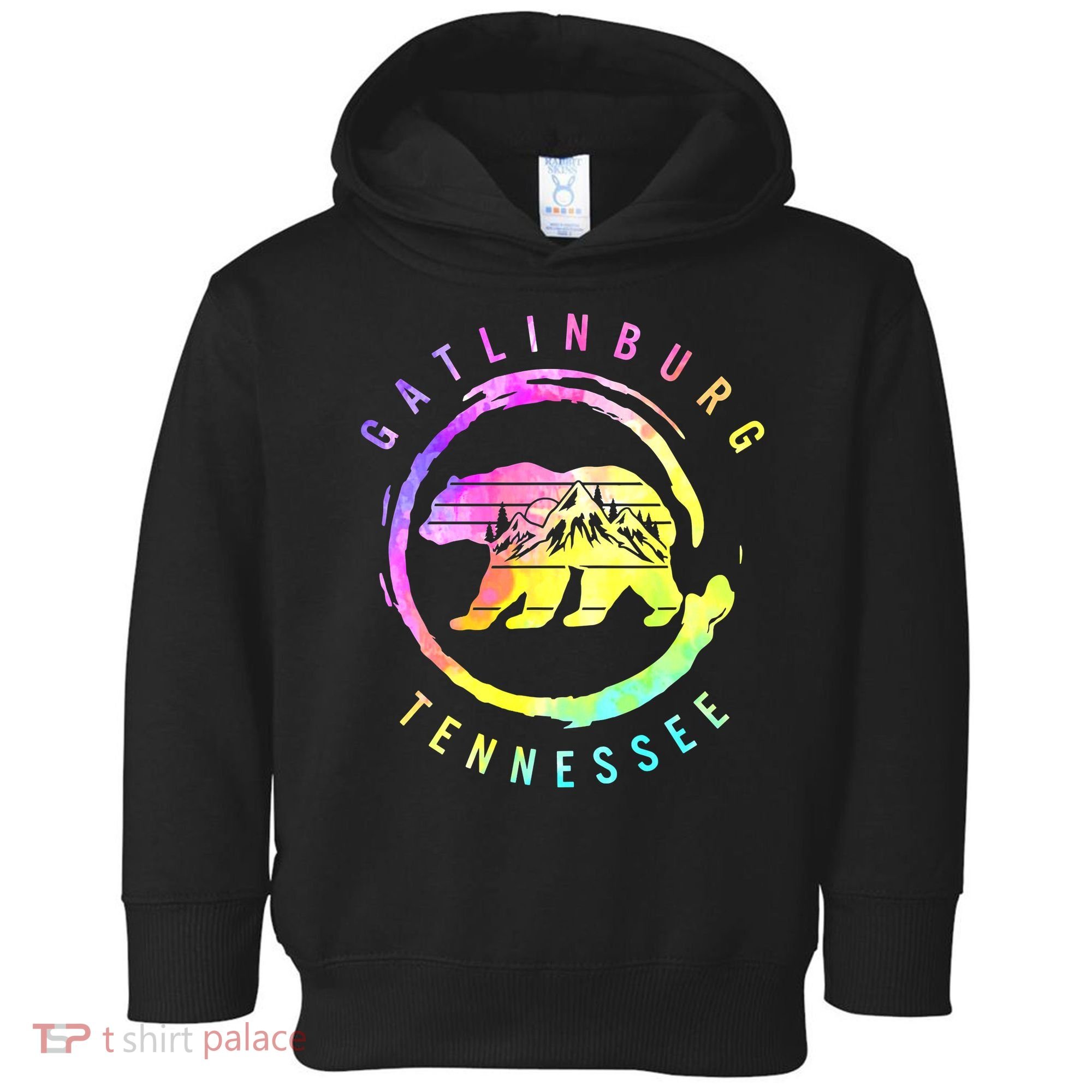 Funny Gatlinburg Bear Tenessee Toddler Hoodie