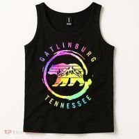 Funny Gatlinburg Bear Tenessee Tank Top thumb 2