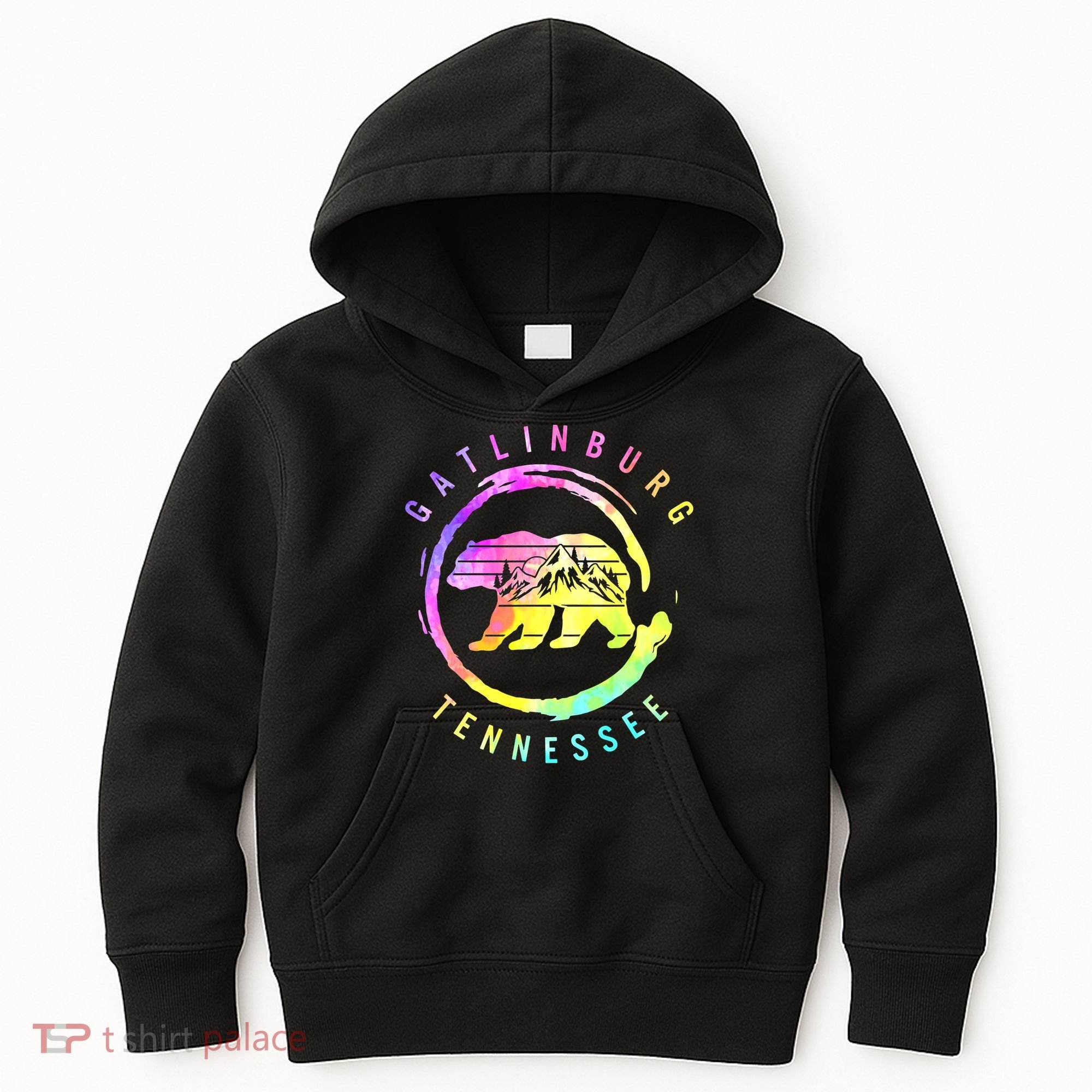 Funny Gatlinburg Bear Tenessee Kids Hoodie
