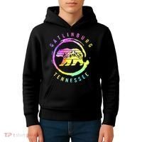 Funny Gatlinburg Bear Tenessee Kids Hoodie thumb 4