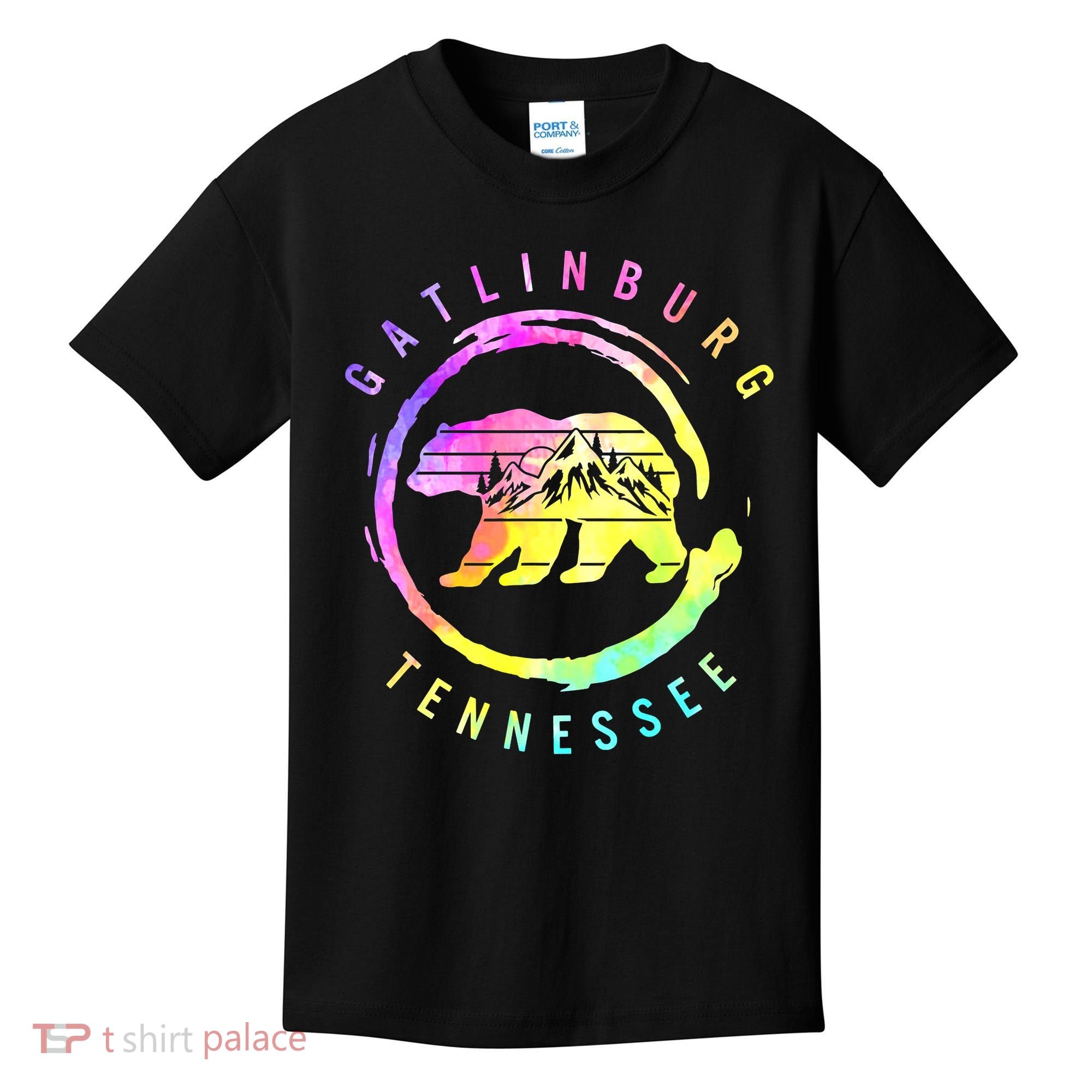 Funny Gatlinburg Bear Tenessee Kids T-Shirt