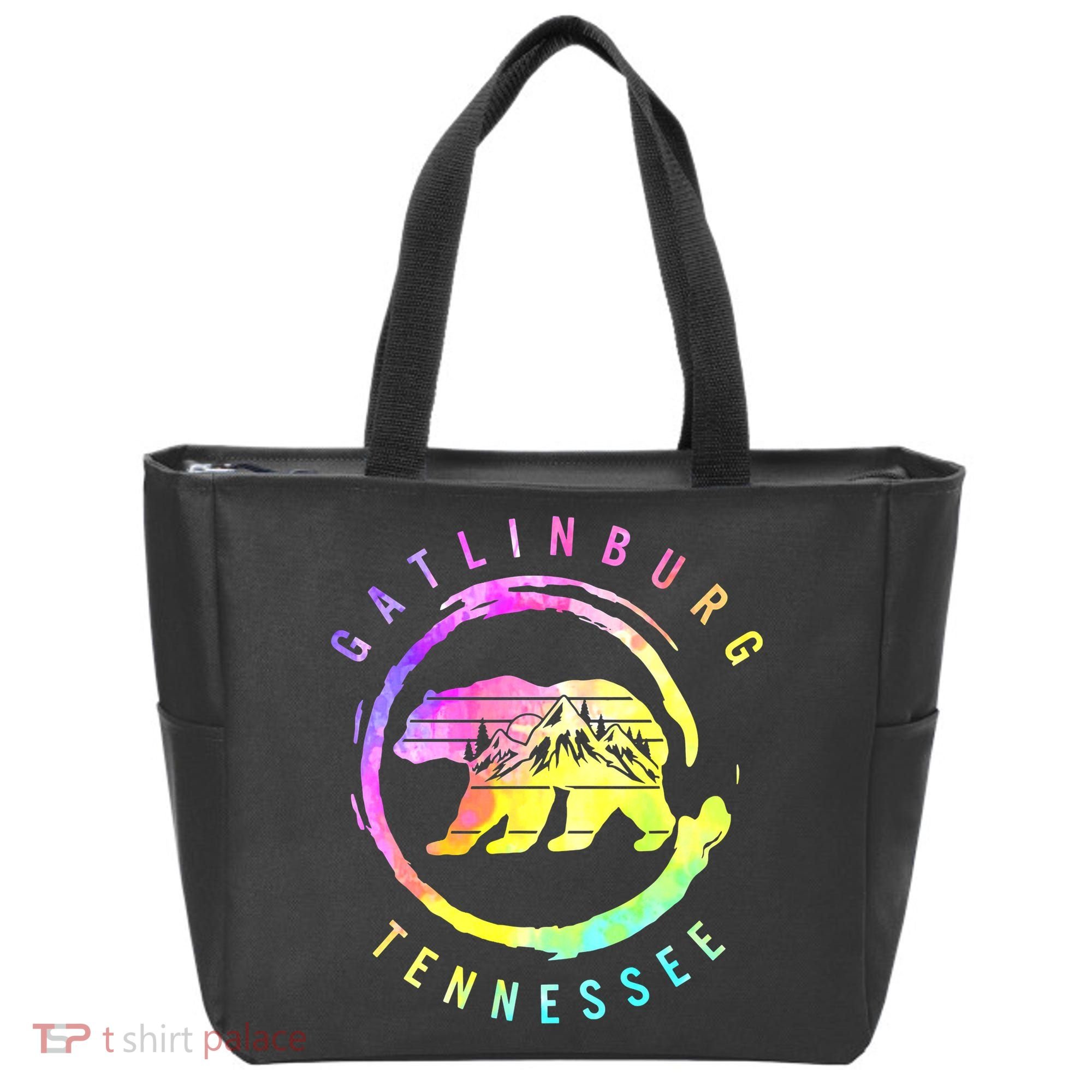 Funny Gatlinburg Bear Tenessee Tote Bag