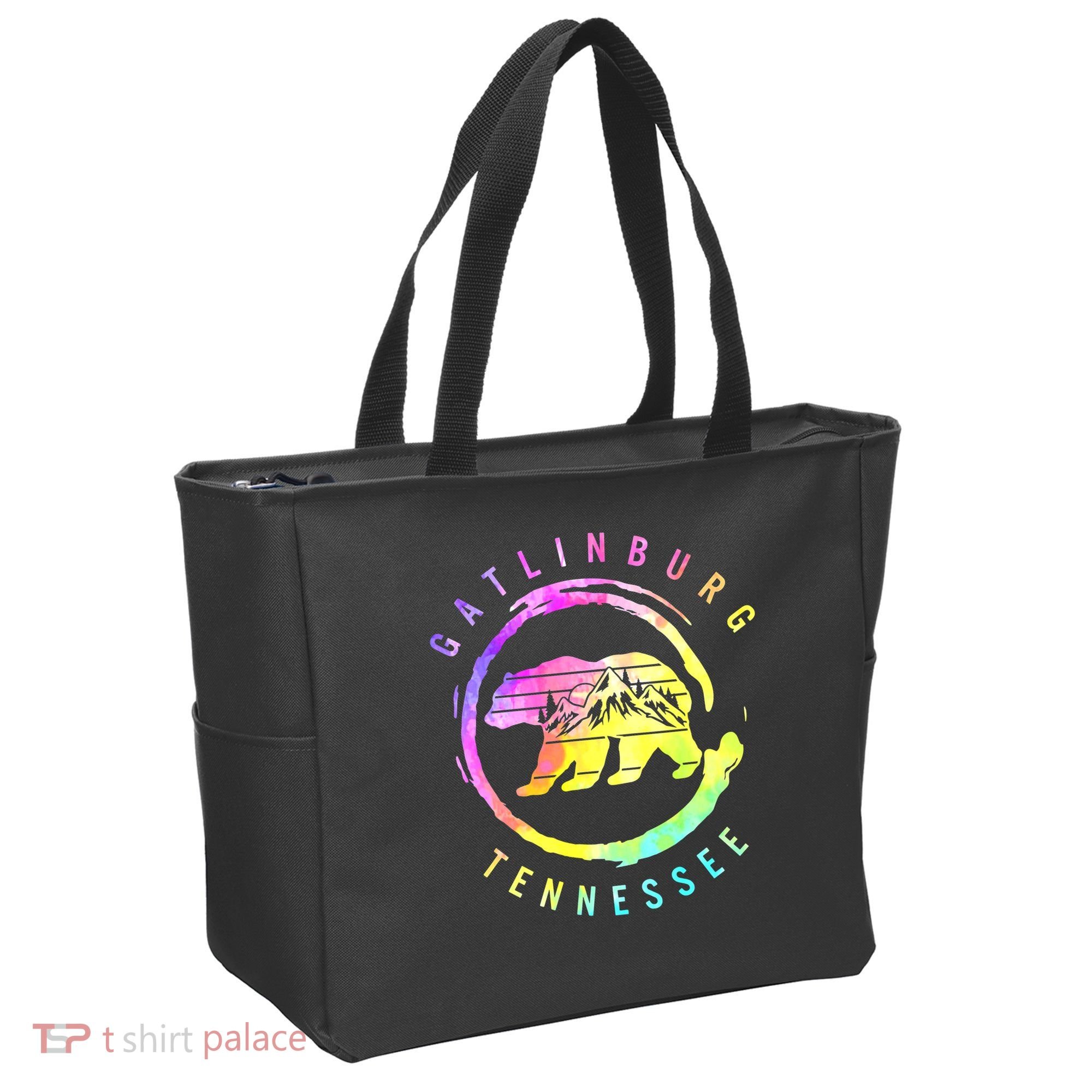Funny Gatlinburg Bear Tenessee Tote Bag