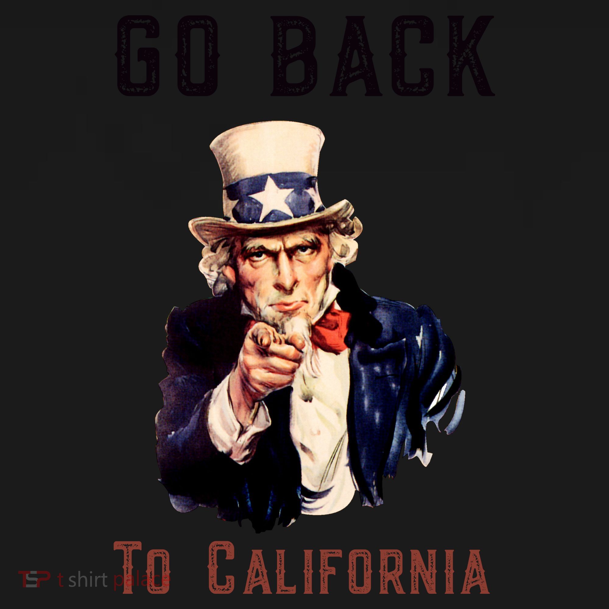 Funny Go Back To California Conservative Baby Bodysuit