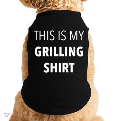 Funny Grilling Bbq Dad Father's Day Gift Sarcastic Gift Doggie Tank