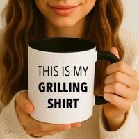 Funny Grilling Bbq Dad Father's Day Gift Sarcastic Gift Coffee Mug thumb 3