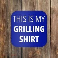 Funny Grilling Bbq Dad Father's Day Gift Sarcastic Gift Coaster thumb 0