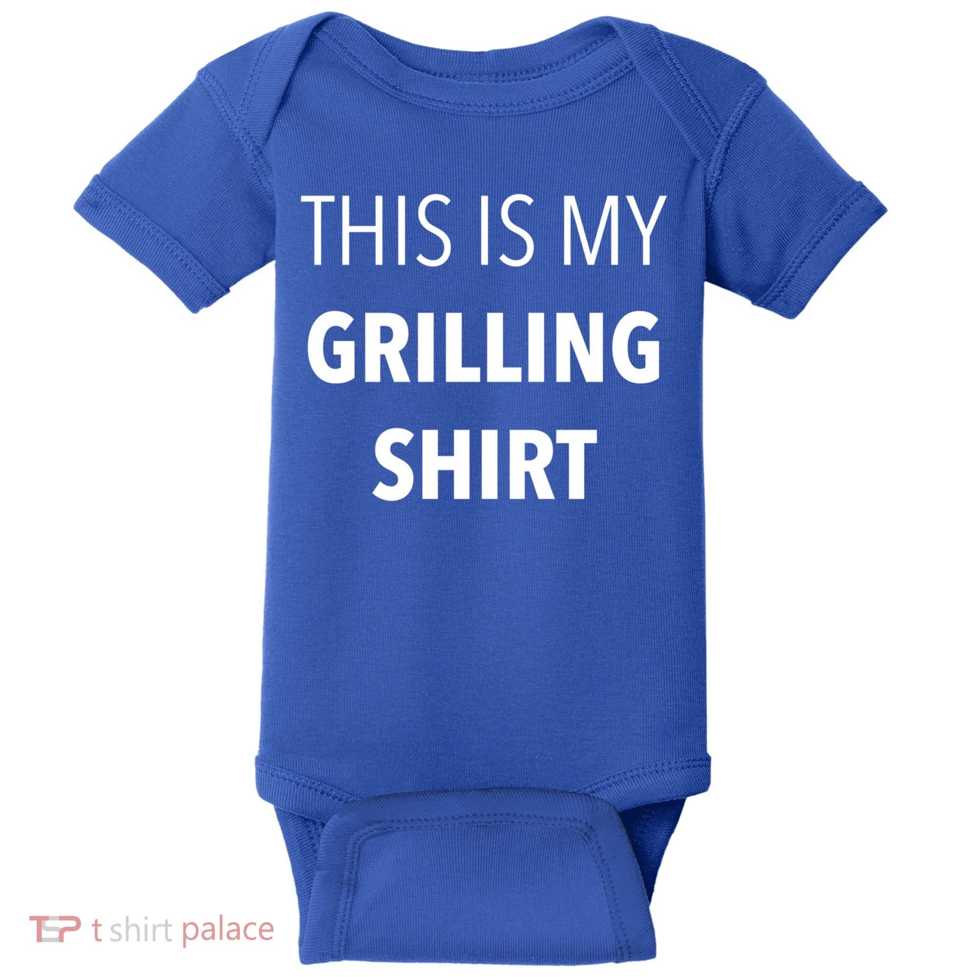 Funny Grilling Bbq Dad Father's Day Gift Sarcastic Gift Baby Bodysuit