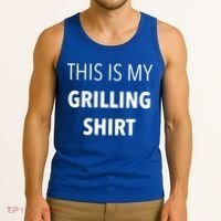 Funny Grilling Bbq Dad Father's Day Gift Sarcastic Gift Tank Top thumb 3