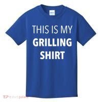 Funny Grilling Bbq Dad Father's Day Gift Sarcastic Gift Kids T-Shirt thumb 0