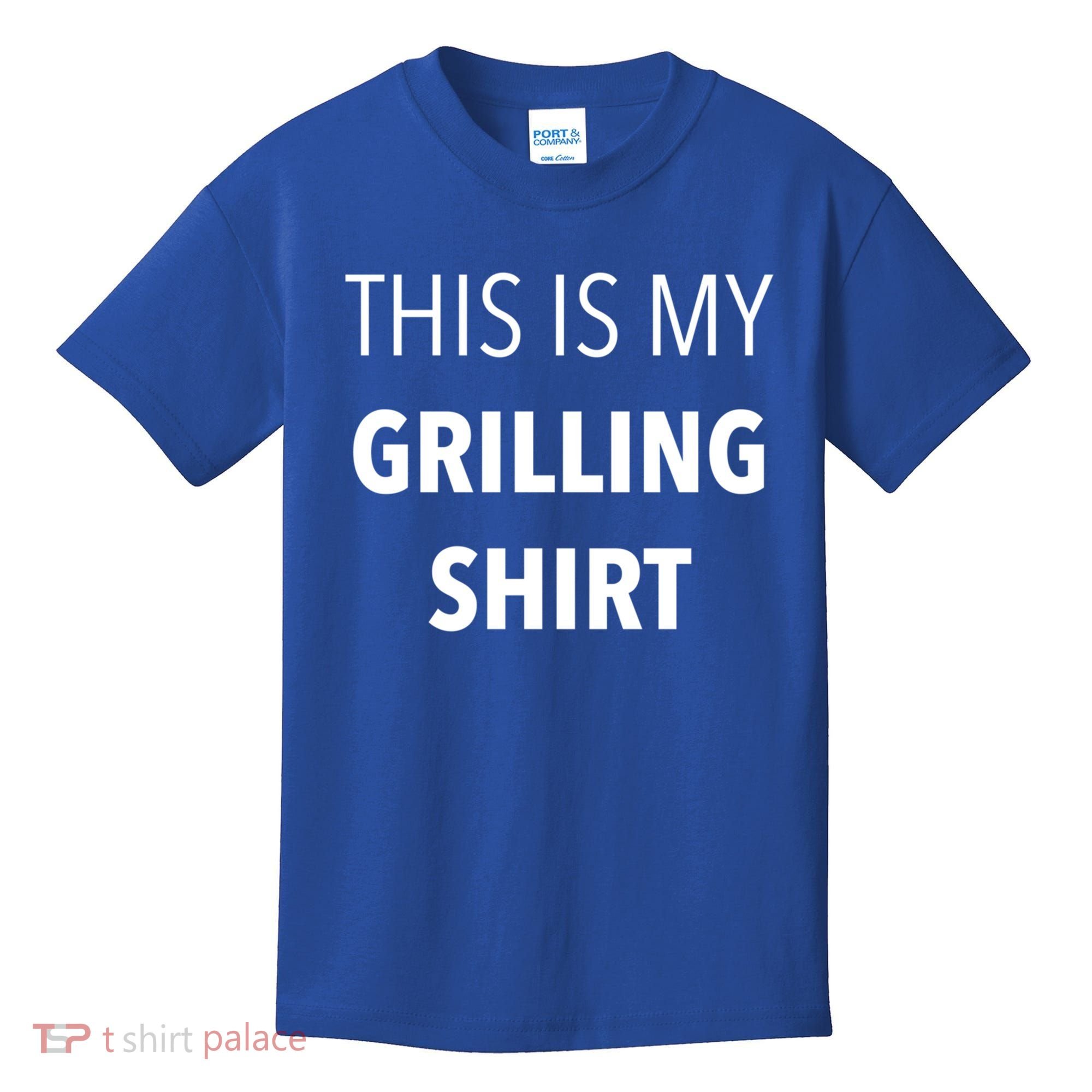 Funny Grilling Bbq Dad Father's Day Gift Sarcastic Gift Kids T-Shirt
