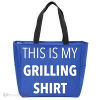 Funny Grilling Bbq Dad Father's Day Gift Sarcastic Gift Tote Bag thumb 0