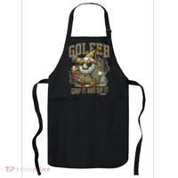 Funny Golf Ball Drinking, Golf Club Party 19th Hole Fans Apron thumb 0