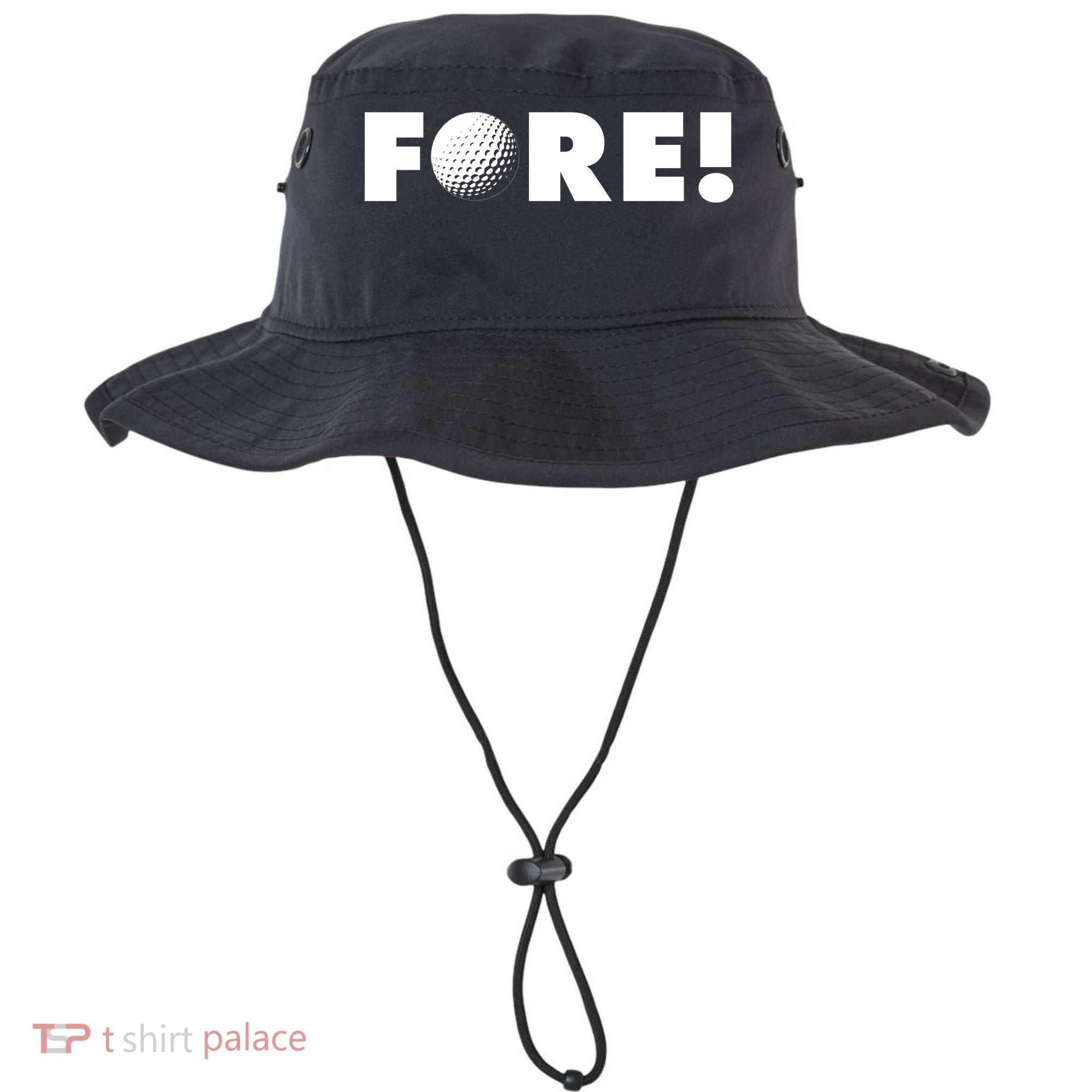 Fore Golf Ball Golf Lover Bucket Hat