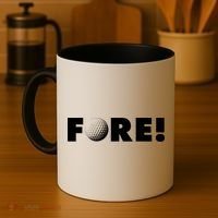 Fore Golf Ball Golf Lover Coffee Mug thumb 4