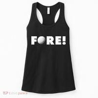 Fore Golf Ball Golf Lover Women's Tank Top thumb 0
