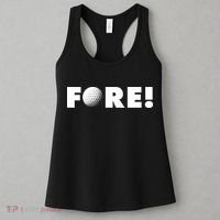 Fore Golf Ball Golf Lover Women's Tank Top thumb 3