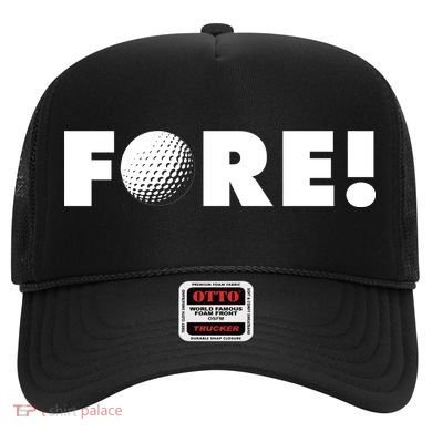 Fore Golf Ball Golf Lover Hat