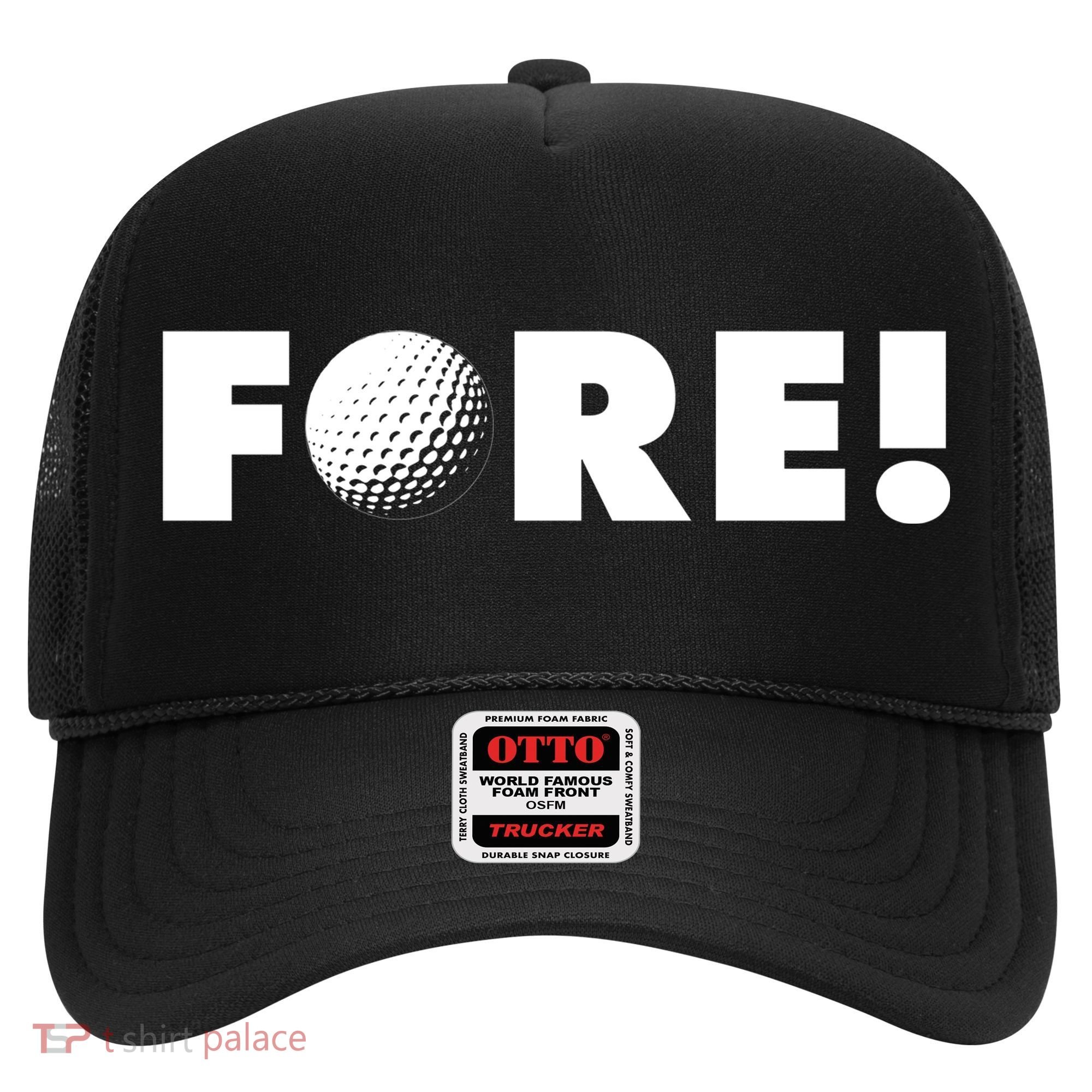 Fore Golf Ball Golf Lover Hat