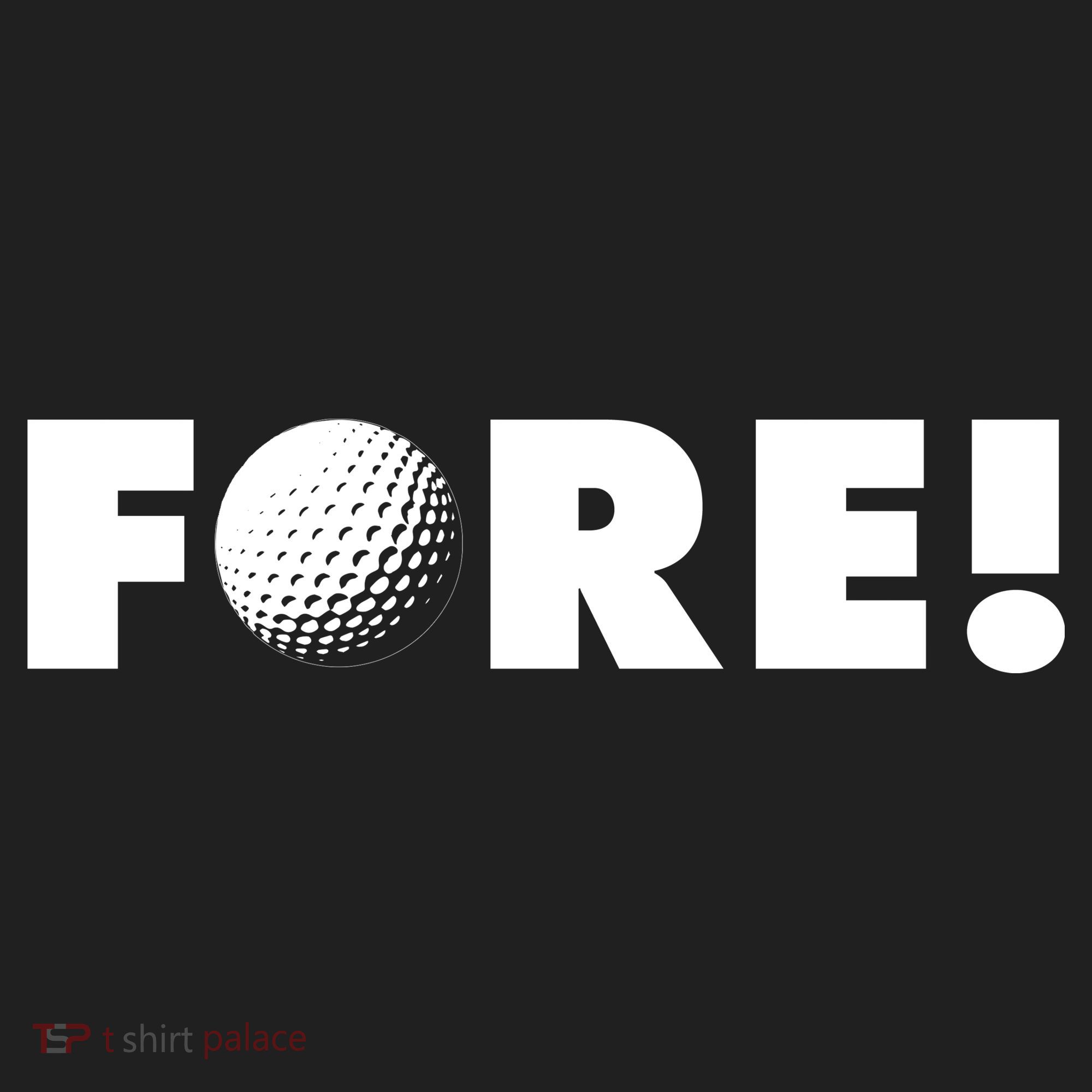 Fore Golf Ball Golf Lover Golf Towel