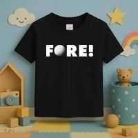 Fore Golf Ball Golf Lover Toddler T-Shirt thumb 3