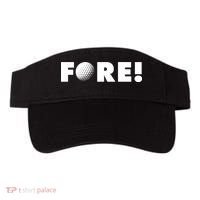 Fore Golf Ball Golf Lover Visor thumb 0