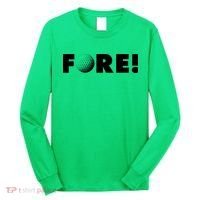 Fore Golf Ball Golf Lover Long Sleeve Shirt thumb 0