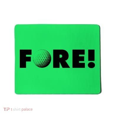 Fore Golf Ball Golf Lover Mousepad