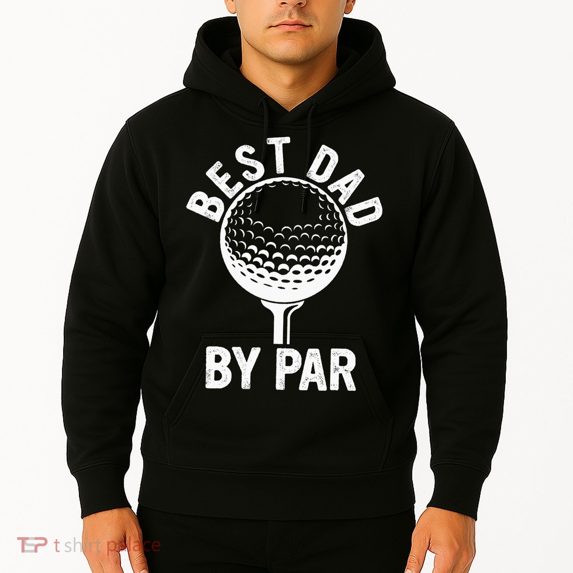 Funny Golfing Best Dad By Par Golf For Dads Hoodie