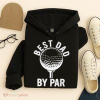Funny Golfing Best Dad By Par Golf For Dads Hoodie thumb 4