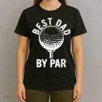 Funny Golfing Best Dad By Par Golf For Dads T-Shirt thumb 4
