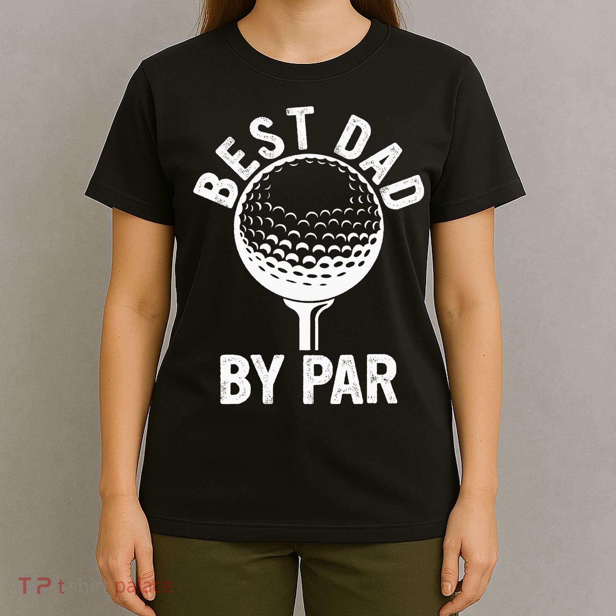 Funny Golfing Best Dad By Par Golf For Dads T-Shirt