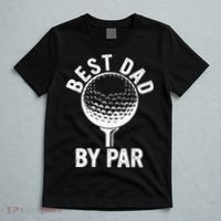Funny Golfing Best Dad By Par Golf For Dads T-Shirt thumb 5