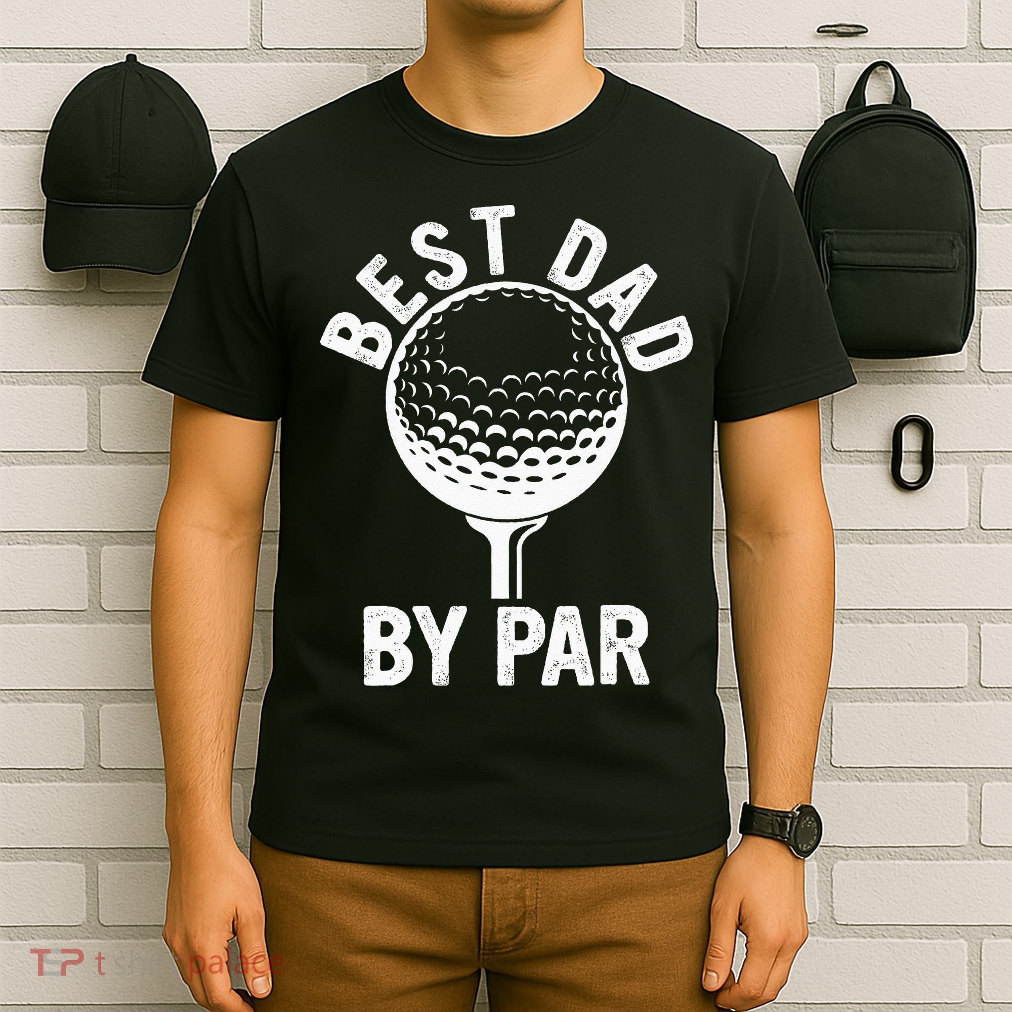 Funny Golfing Best Dad By Par Golf For Dads T-Shirt