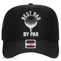 Funny Golfing Best Dad By Par Golf For Dads Hat thumb 0
