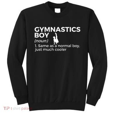 Funny Gymnastics Boy Definition Gymnast Sweatshirt