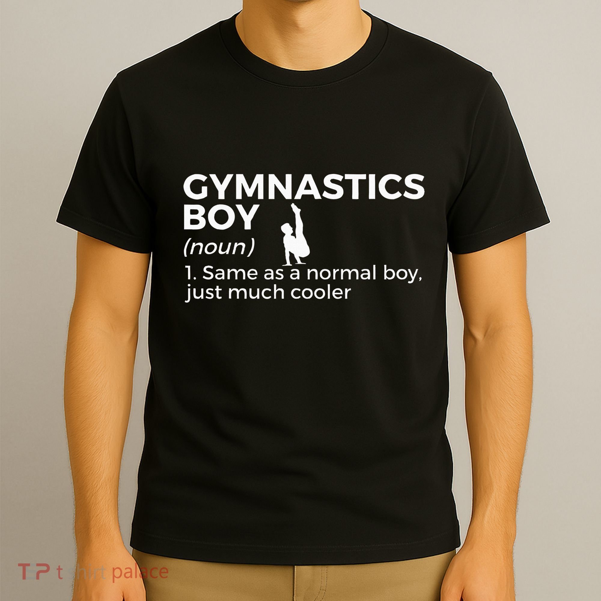 Funny Gymnastics Boy Definition Gymnast T-Shirt