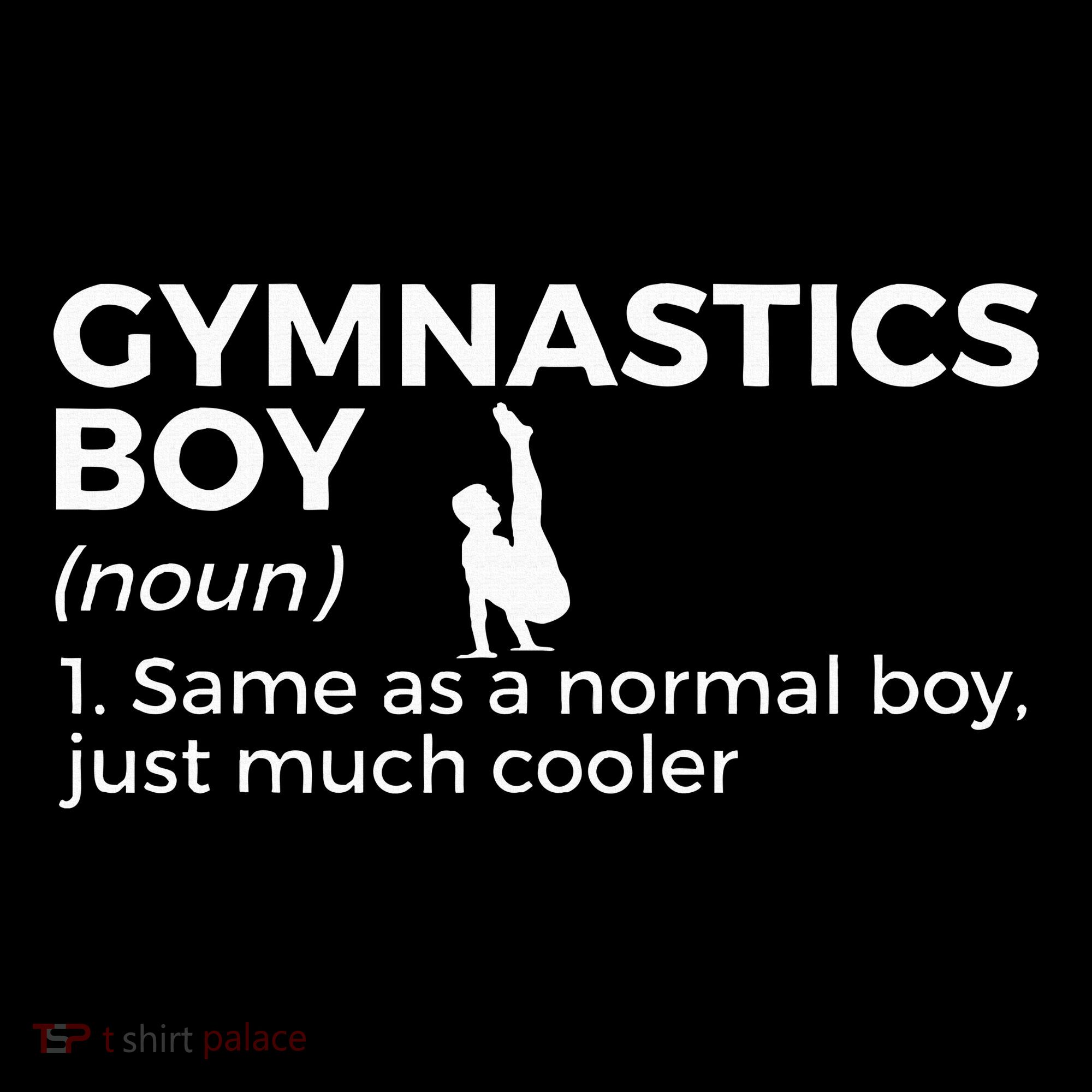 Funny Gymnastics Boy Definition Gymnast Women's Hoodie